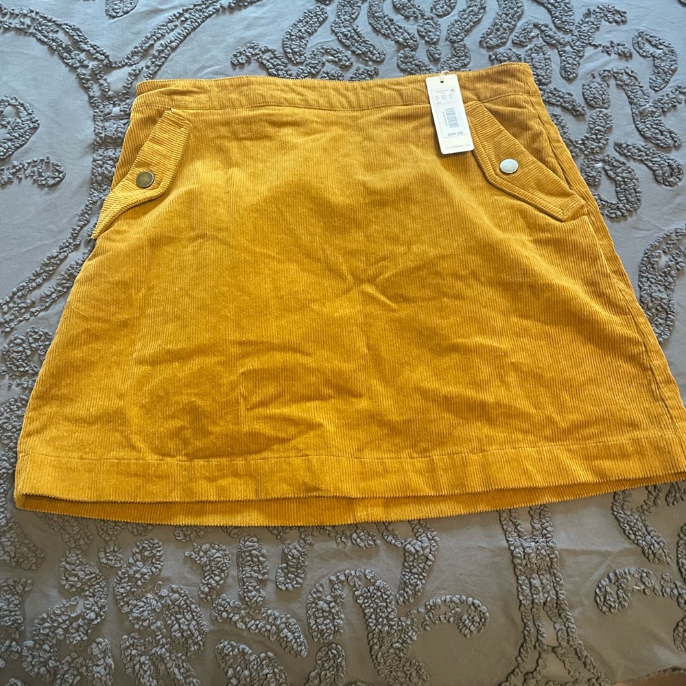 Copper Key Brown Mini Cargo Skirt Casual